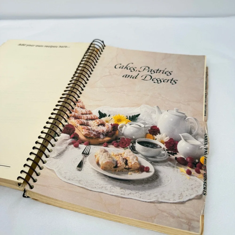 Michigan State Grange Cookbook Spiral Bound VTG 1981 Recipes Kitchen ACCEPTABLE